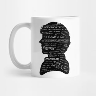 Sherlock Holmes · BBC tv show sherlock Mug